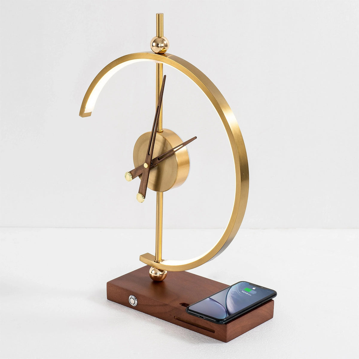 Lortia Clock Lamp (Wireless Charging)