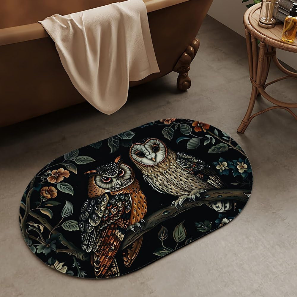 Luxurious Abstract Marble Design Bath Mat | Kelmera