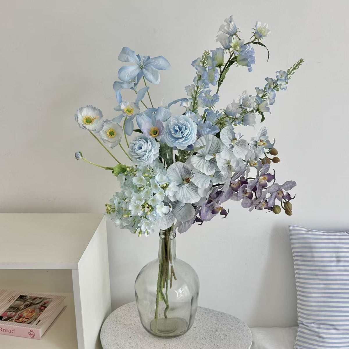 Luxurious Artificial Flower Bouquet with Blooming Orchids | Kelmera