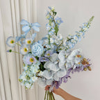 Luxurious Artificial Flower Bouquet with Blooming Orchids | Kelmera