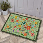 Luxurious Floral Design Bath Mat | Kelmera