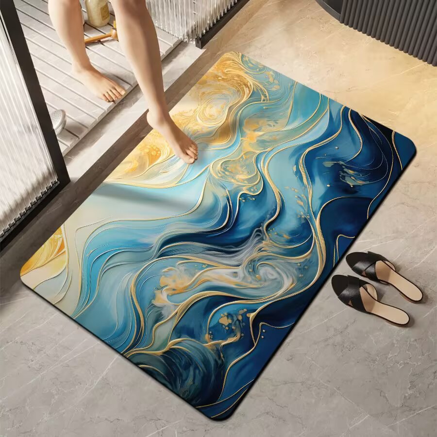 Luxurious Marble Finish Mat | Kelmera
