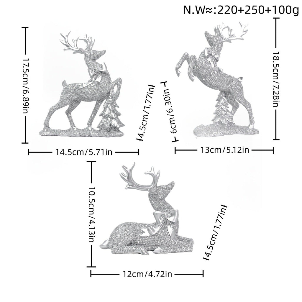 Luxurious Reindeer Sculpture | Kelmera