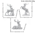 Luxurious Reindeer Sculpture | Kelmera