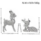 Luxurious Reindeer Sculpture | Kelmera