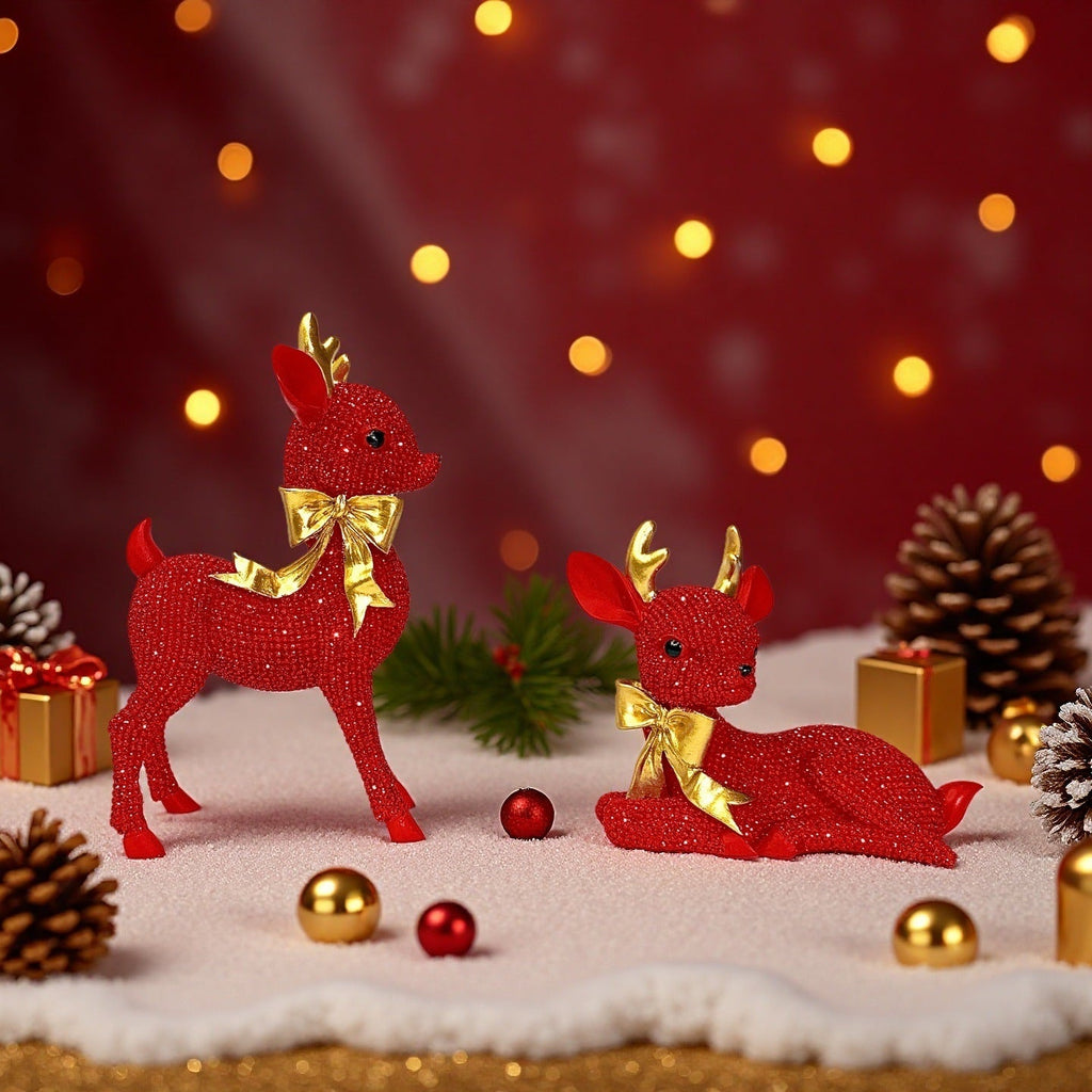 Luxurious Reindeer Sculpture | Kelmera