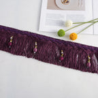 Luxury Fringe Braid with Bead Trim | Kelmera