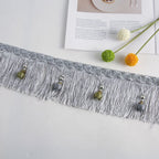 Luxury Fringe Braid with Bead Trim | Kelmera