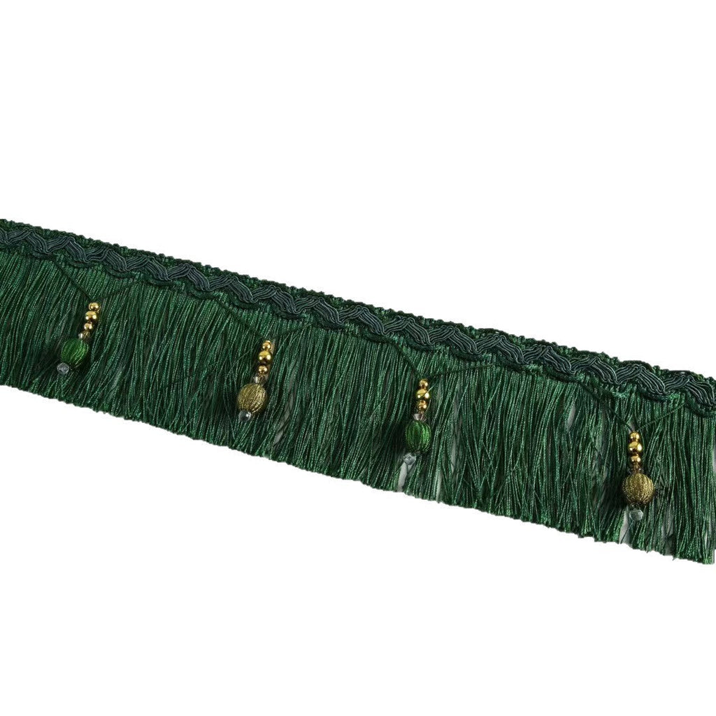 Luxury Fringe Braid with Bead Trim | Kelmera