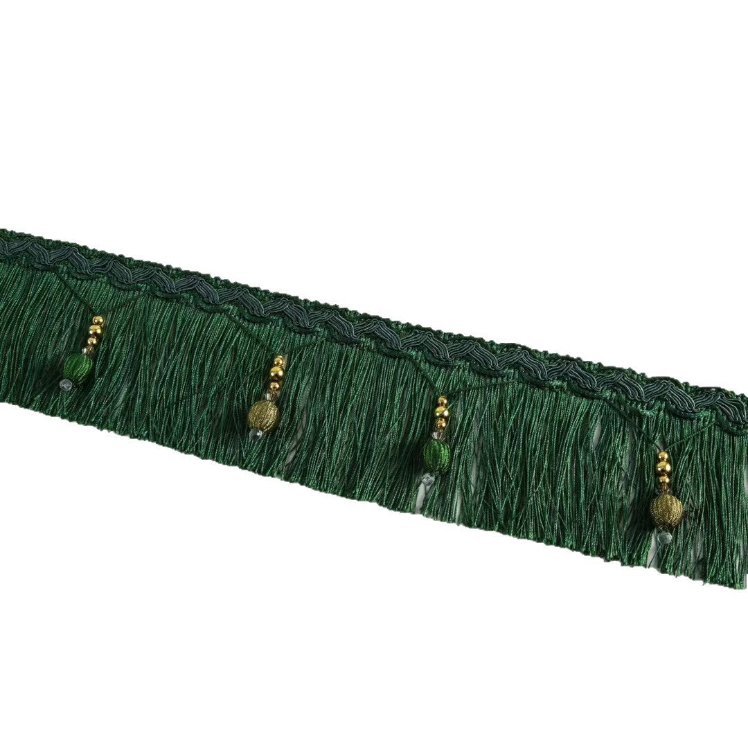 Luxury Fringe Braid with Bead Trim | Kelmera