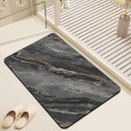 Luxury Marble Texture Bath Mat | Kelmera