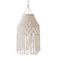 Macrame Bohemian Hanging Pendant Light Shade | Kelmera