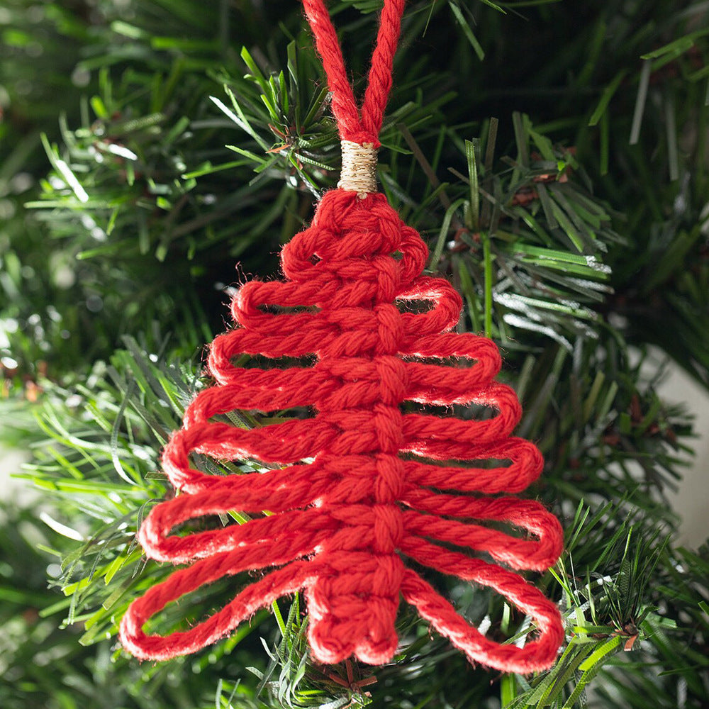 Macrame Christmas Tree Ornament | Kelmera