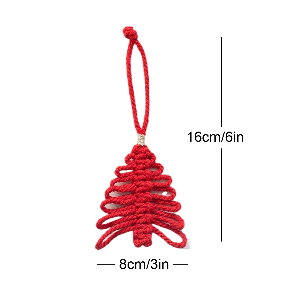 Macrame Christmas Tree Ornament | Kelmera