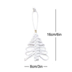 Macrame Christmas Tree Ornament | Kelmera