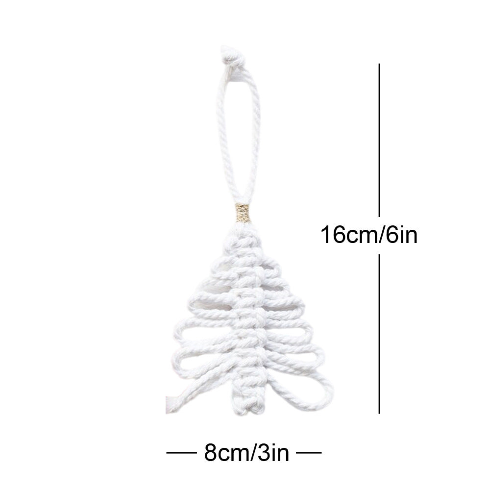 Macrame Christmas Tree Ornament | Kelmera