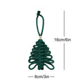 Macrame Christmas Tree Ornament | Kelmera
