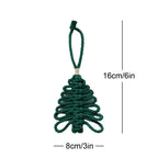 Macrame Christmas Tree Ornament | Kelmera