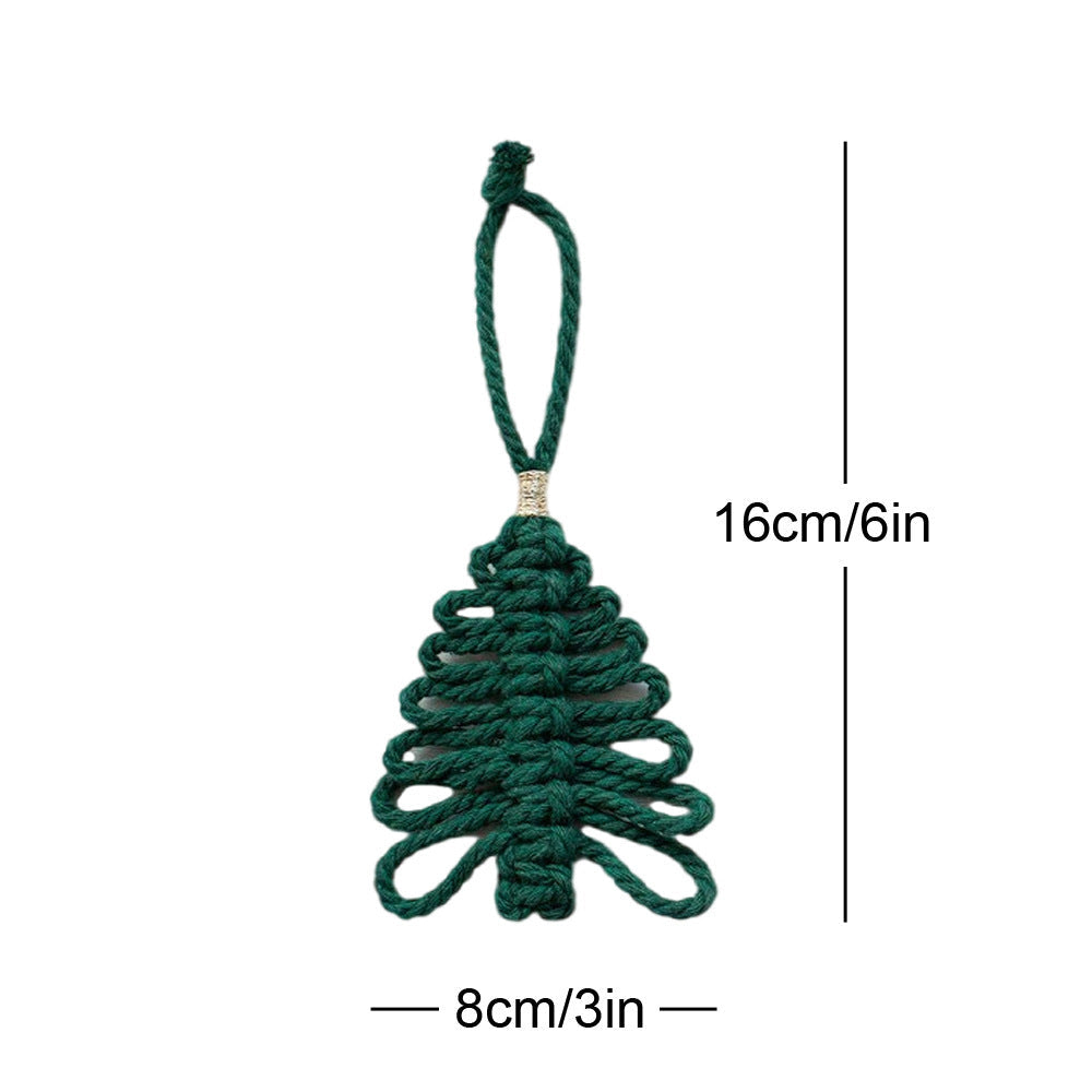 Macrame Christmas Tree Ornament | Kelmera