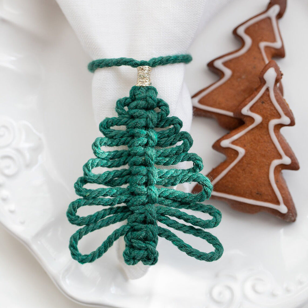 Macrame Christmas Tree Ornament | Kelmera