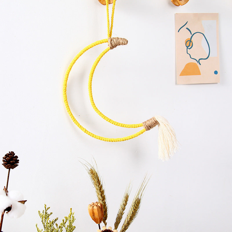 Macrame Crescent Wall Decor | Kelmera
