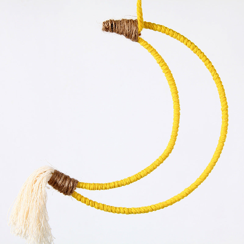 Macrame Crescent Wall Decor | Kelmera