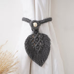 Macrame Curtain Tieback Holder | Kelmera
