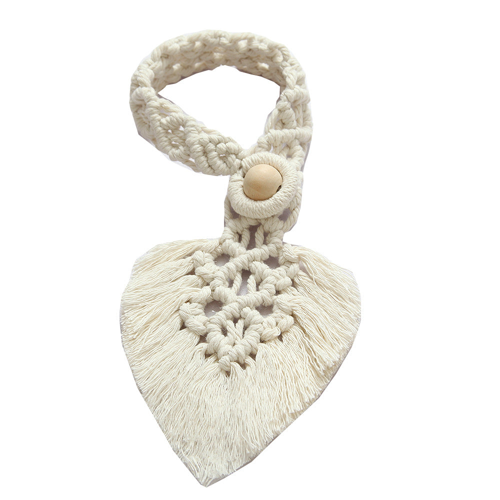 Macrame Curtain Tieback Holder | Kelmera