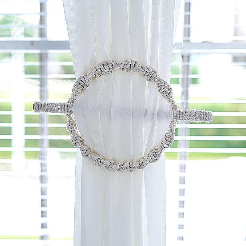 Macrame Curtain Tieback Holder Model 6Mr3 | Kelmera
