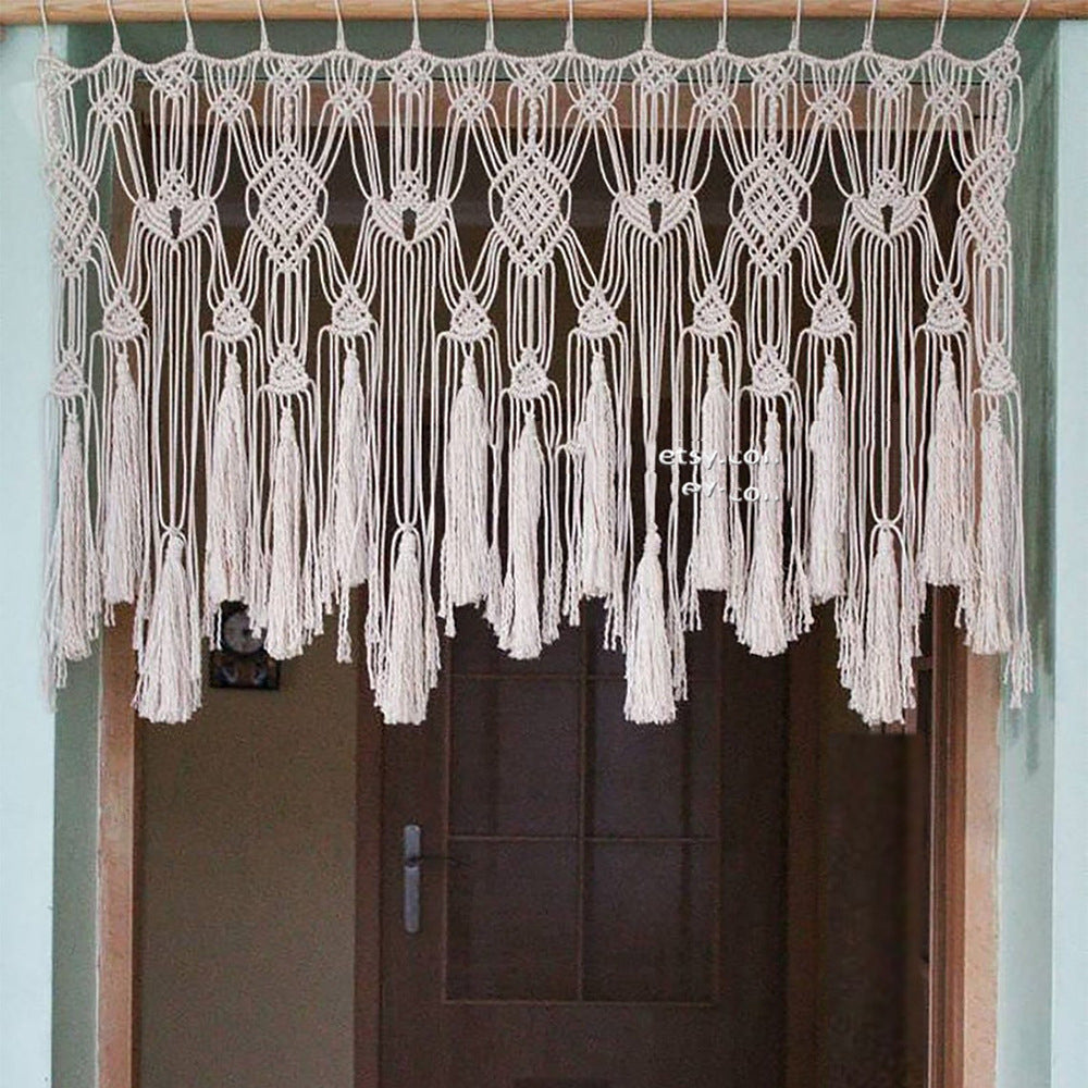 Macrame Decor Curtain | Kelmera