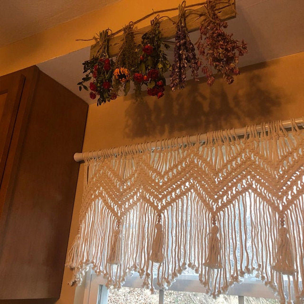 Macrame Decor Curtain | Kelmera