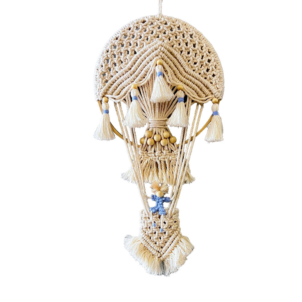 Macrame Decoration in Hot Air Balloon Design | Kelmera