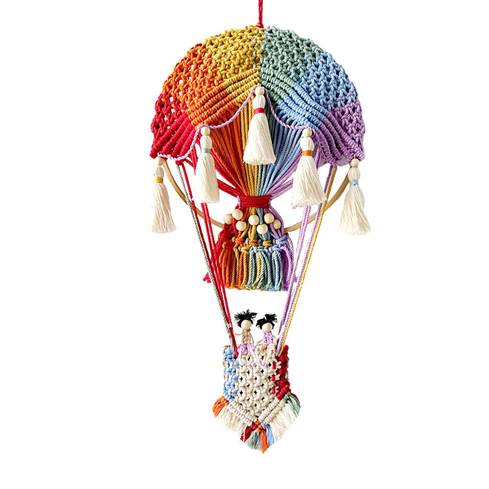 Macrame Decoration in Hot Air Balloon Design | Kelmera
