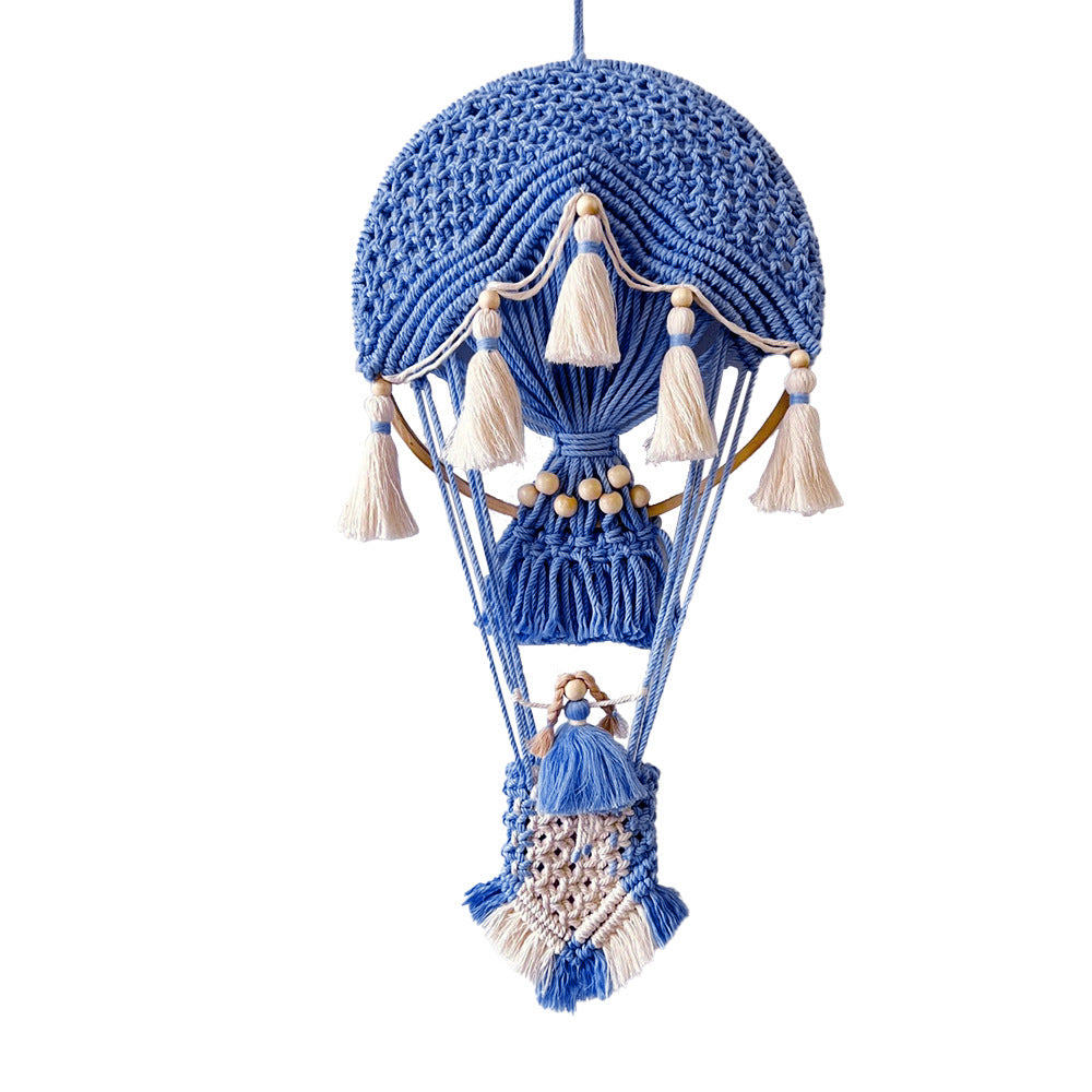 Macrame Decoration in Hot Air Balloon Design | Kelmera