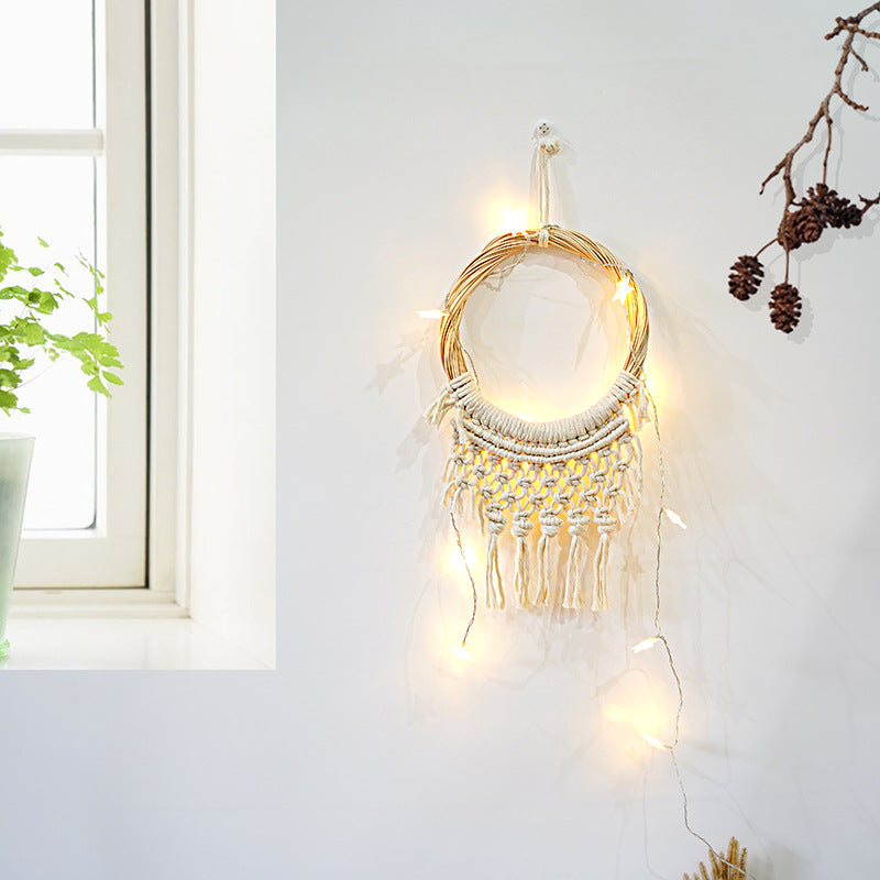 Macrame Decorative Circular Wall Hanging | Kelmera