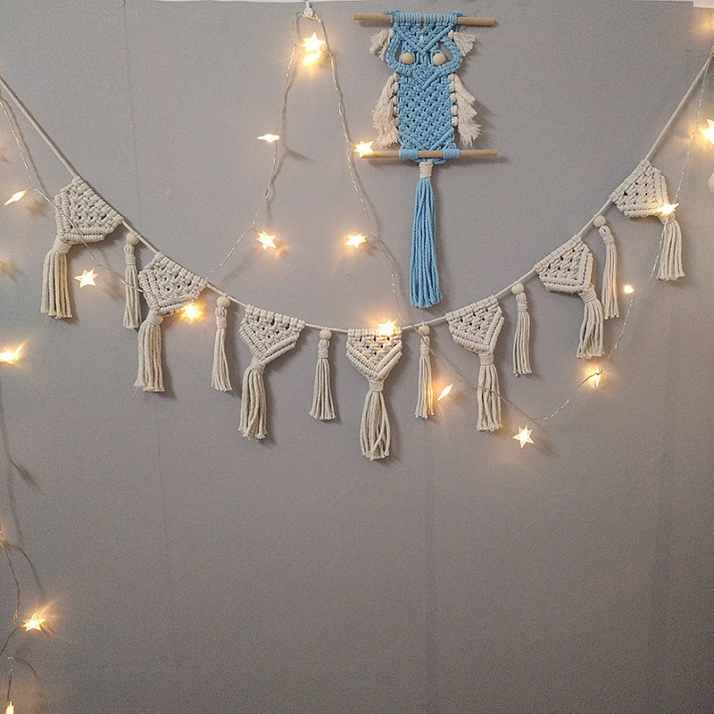 Macrame Decorative Wall Garland | Kelmera