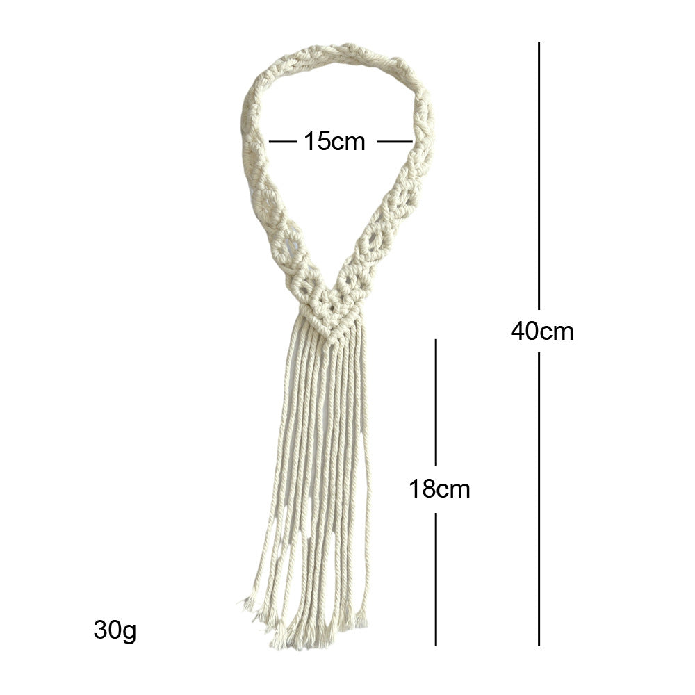 Macrame Decorative Wall Hanging Organizer | Kelmera