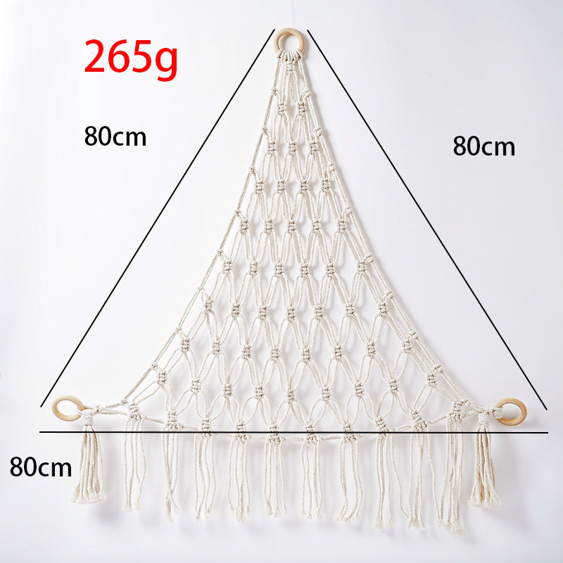 Macrame Decorative Wall Hanging Shelf | Kelmera