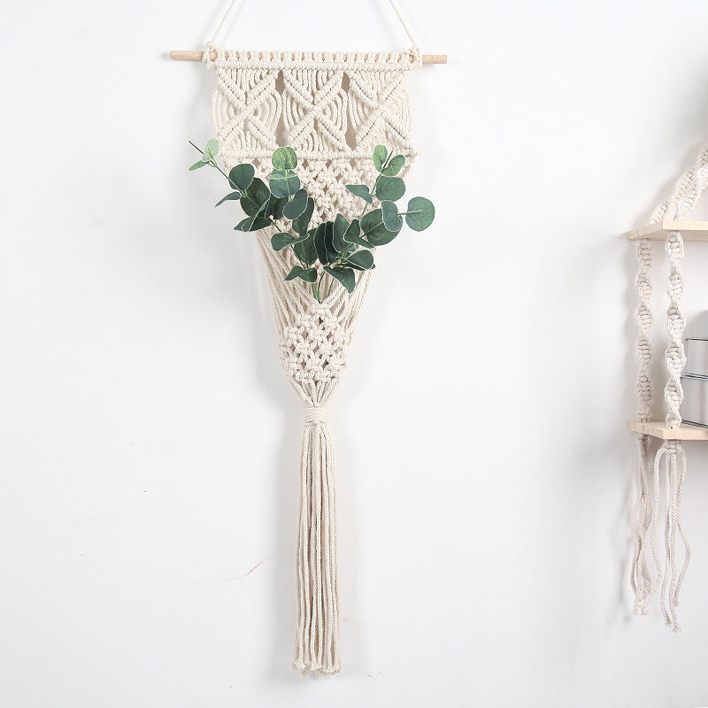 Macrame Decorative Wall Hanging White | Kelmera