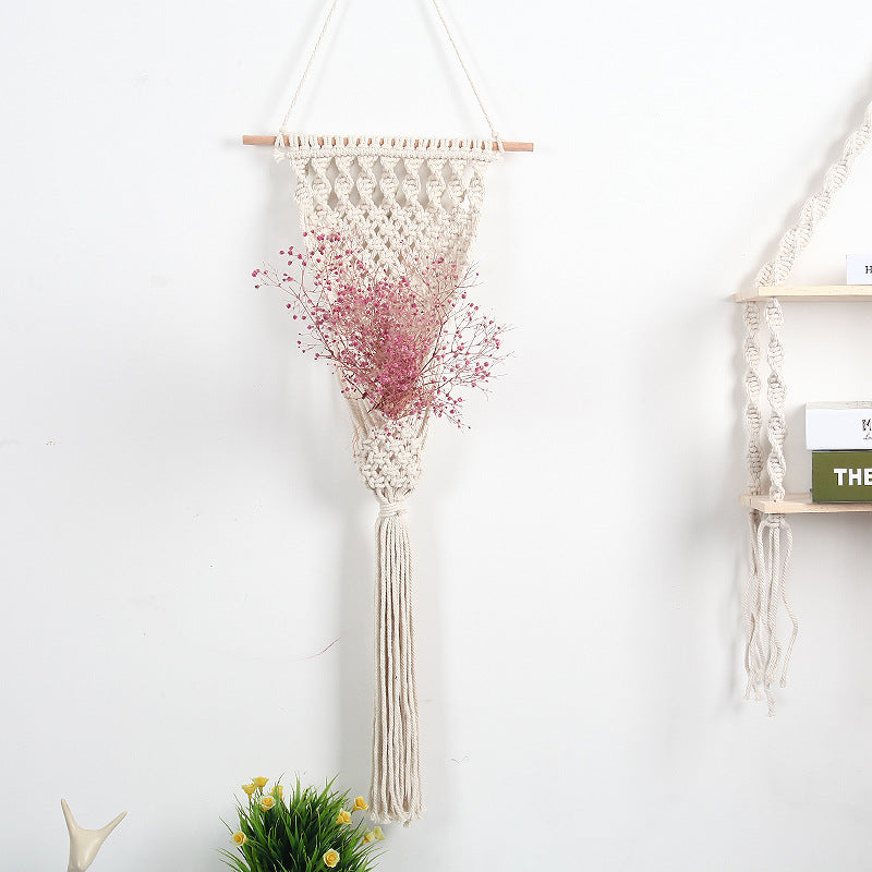 Macrame Decorative Wall Hanging White | Kelmera