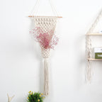 Macrame Decorative Wall Hanging White | Kelmera