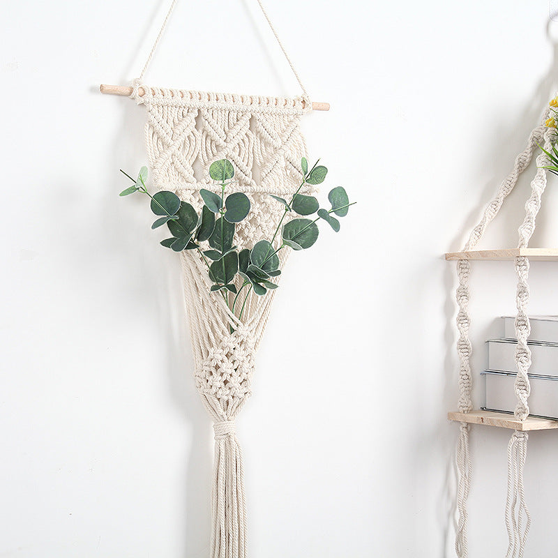 Macrame Decorative Wall Hanging White | Kelmera