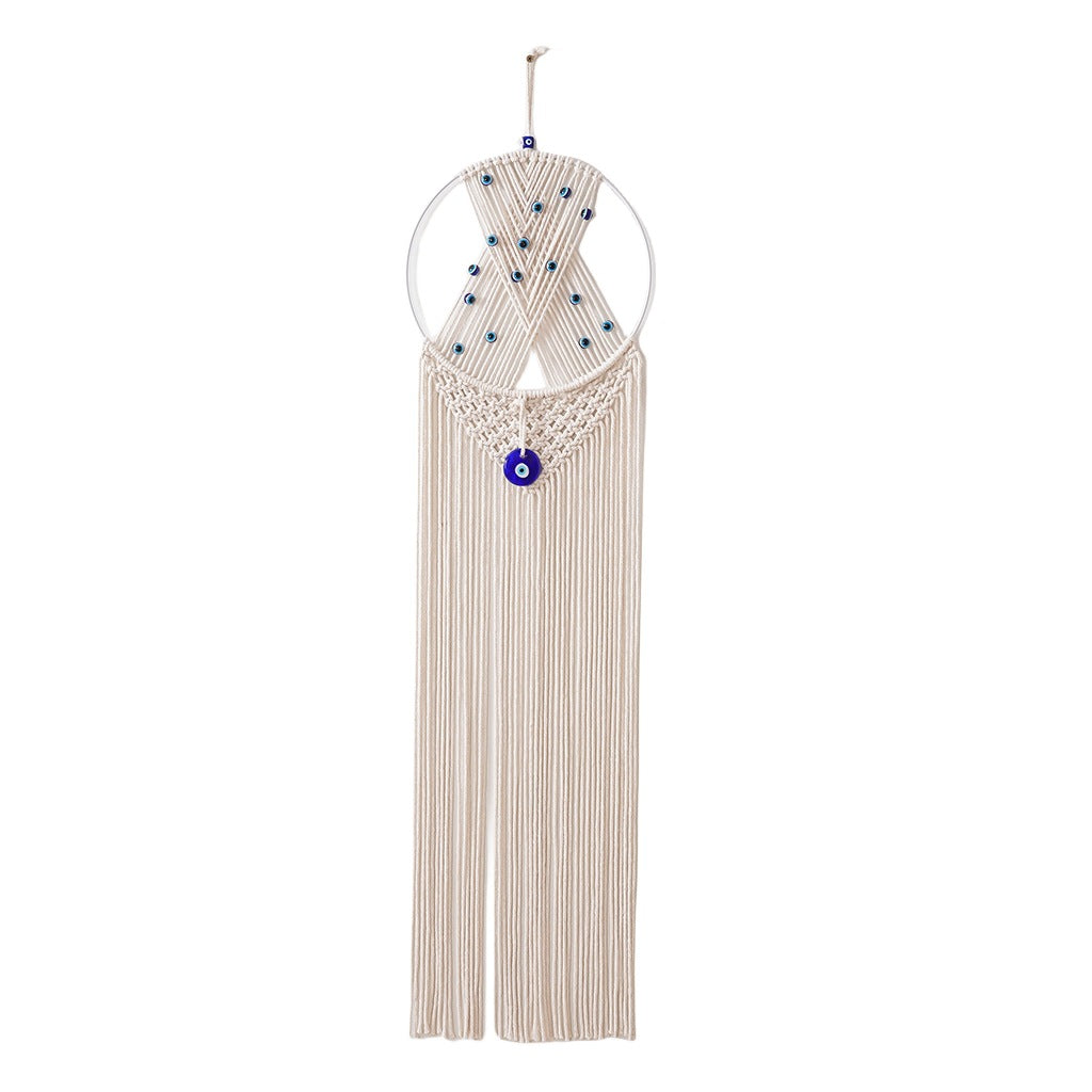 Macrame Decorative Wall Hanging with Circular Ring | Kelmera