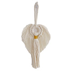 Macrame Decorative Wall Hanging with Circular Wooden Ring | Kelmera