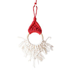 Macrame Decorative Wall Hanging with Circular Wooden Ring | Kelmera