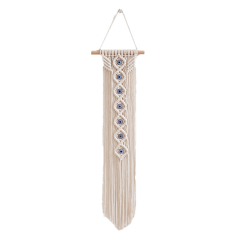 Macrame Decorative Wall Hanging with Eye Design | Kelmera