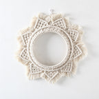 Macrame Decorative Wall Mirror | Kelmera