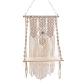 Macrame Decorative Wall Shelf | Kelmera