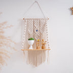Macrame Decorative Wall Shelf | Kelmera