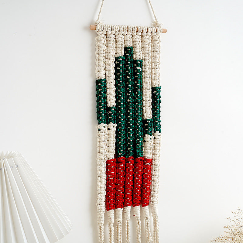 Macrame Desert Cactus Wall Hanging Decor | Kelmera